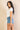 Ribbed V-Neck Short Sleeve Top (CAPELLA)-3