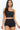 Ribbed Cami Crop Top & Ruched Shorts Set(CAPELLA)-6