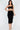 Sexy Solid Color One Shoulder Crop Top & Drawstring Ruched Crisscross Tie Back Side Slit Hem Skirt Set (CAPELLA)-5