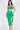 Sexy Solid Color One Shoulder Crop Top & Drawstring Ruched Crisscross Tie Back Side Slit Hem Skirt Set (CAPELLA)-6