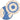 Tonga Painted Pattern Baskets | Blue Natural-1