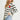Striped Cardigan With Heart Patch