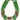 Chimbu Triple Beaded Necklace Green 02-0