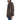 Coena Vintage Brown Double Breasted Leather Coat-3