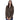 Coena Vintage Brown Double Breasted Leather Coat-0