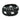 Maasai Concave Maasai Beaded Bangle 02 - Black & White-0