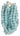 Large Recycled Glass Beads Strand | Blue Aqua-0
