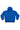 Hoodie in Royal Blue with Dream Sports Tonal Logo Embroidery-0