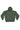 Hoodie in Military Green with Dream Sports Tonal Logo Embroidery-0