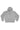 Hoodie in Heather Grey with Vibing In The Moment Print-3