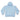 Hoodie in Light Blue with Dream Sports Tonal Logo Embroidery-0