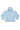 Hoodie in Light Blue with Dream Sports Tonal Logo Embroidery-0