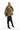 Mocha Charlotte Luxury Fox Fur Cape Coat-1