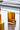 Small glass vase of top innovative design with constructivist touch, FUSIO 15 AMber-1