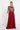 Chiffon A-Line Long Dress with Embroidered Cape Sleeves-4