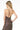 Full Sequin Ruched V-Neck Long Dress w/ Strap Back-3