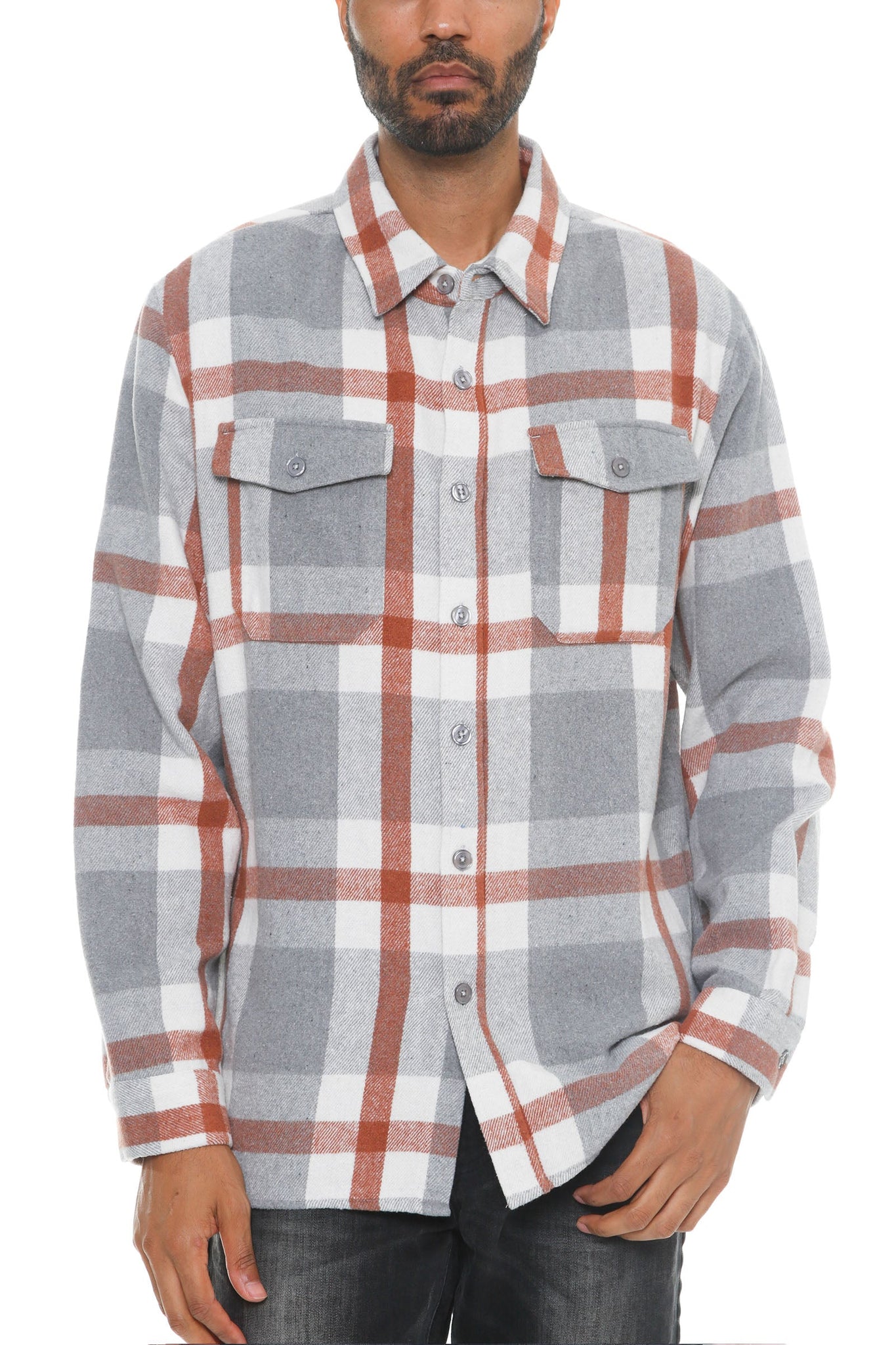 Woodridge Soft Flannel Shacket-2