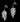 Grapes Drop Earrings: Sterling Silver with Diamonds and Plate Options-10