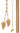 Grapes Necklace, 14K Gold with Diamonds: Lariat Style on Handmade Chain-1