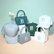 2021 rhinestone baseball cap hats and bag set designer purses and hats handbags set-0