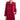 Red Genuine Mink Fur Midi Hooded Coat-0