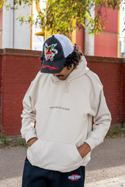 Sand Hoodie With Infrared Print-2