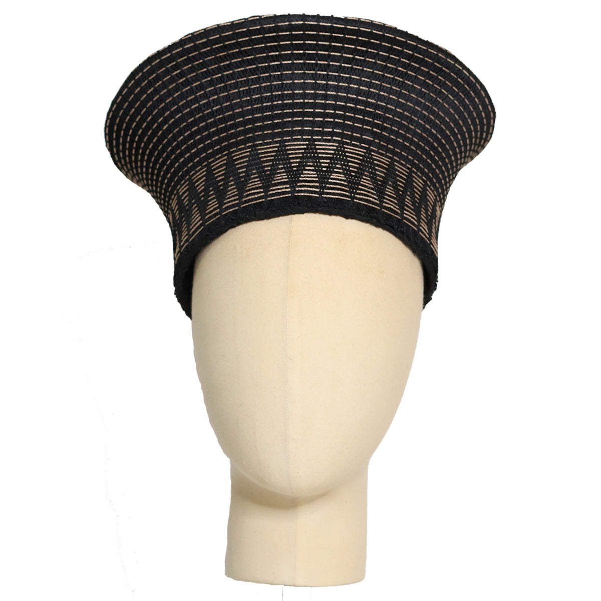 Zulu Narrow Basket Hat - Multi-Colored Pattern | Handmade in South Africa-4