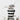 Black and White Yoruba Crown on a stand | Handmade in Nigeria-3