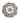 Beaded Cameroon Shield Black & White | Octagon Design-0