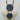 Triple Disc Necklace with horn Metallic Grey-0