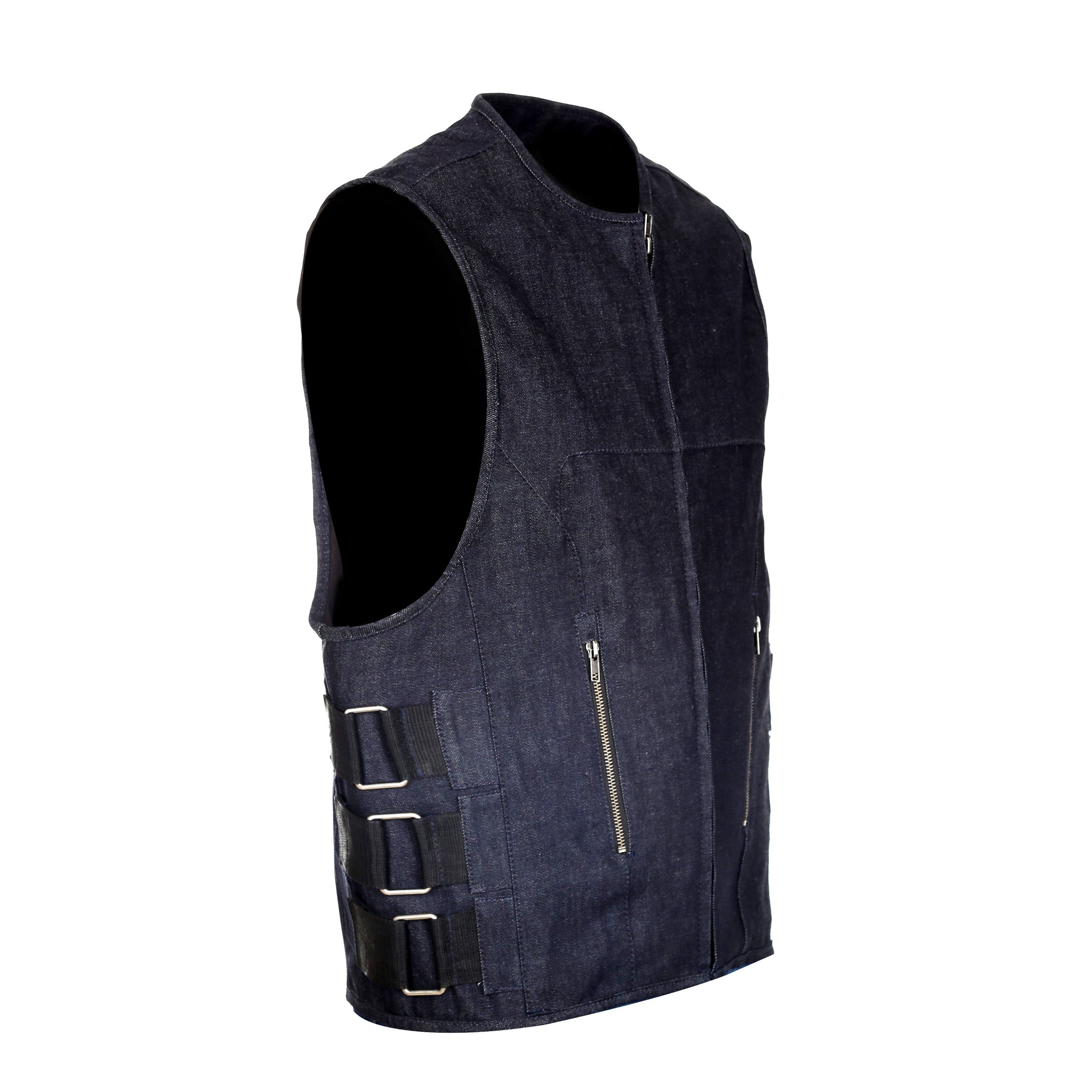 Wyatt Men's Motorcycle Swat Style Vest-1