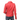 WOMEN'S RED LEATHER BIKER JACKET: ELBA-4