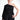 LavaNera One Shoulder Black Jersey Viscose Blouse-0
