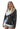 LeAnne Womens Faux Fur Real Leather Jacket-0