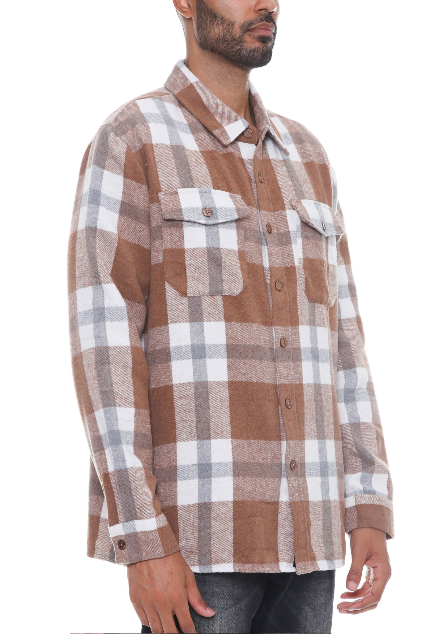 Woodridge Soft Flannel Shacket-4