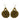 Kanule Beaded Earrings - Bronze-0