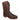 Men's 11" Western Sqaure Toe Brown Leather Boots-0