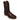 Men's 11" Work Western Square Toe Brown Leather Boots-1