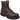 Men's 8" Steel Toe Work Boot Dark Brown Leather Boots-1