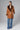 Cognac Lambskin Midi Coat with Merino Fur Collar-2