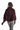 Burgundy Genuine Mink Fur Jacket-1