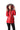 Monica Womens Real Silver Fox Fur Hooded Leather Jacket-0