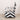Yoruba Beaded Arm Chair Set of 2 | Black & White Zig Zag-4