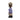Beaded Namji Doll 307 Speckled Blue & White-0