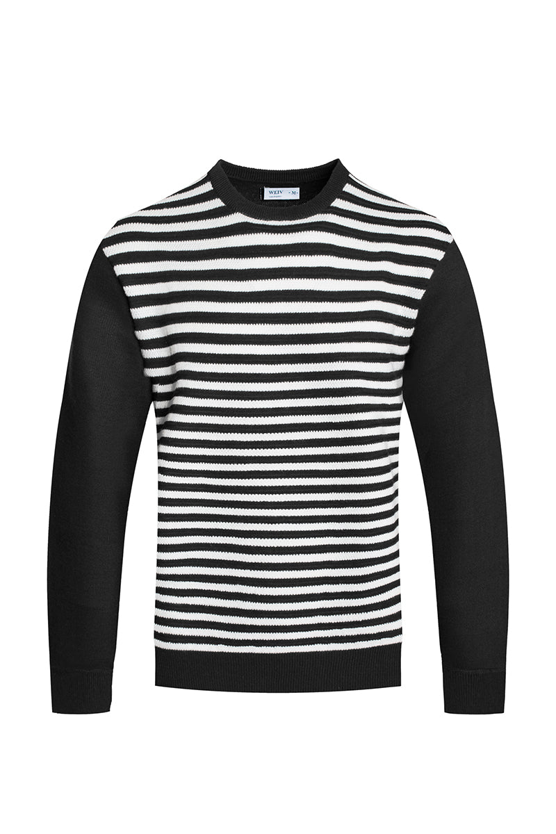 Zafflon Striped Sweater-5