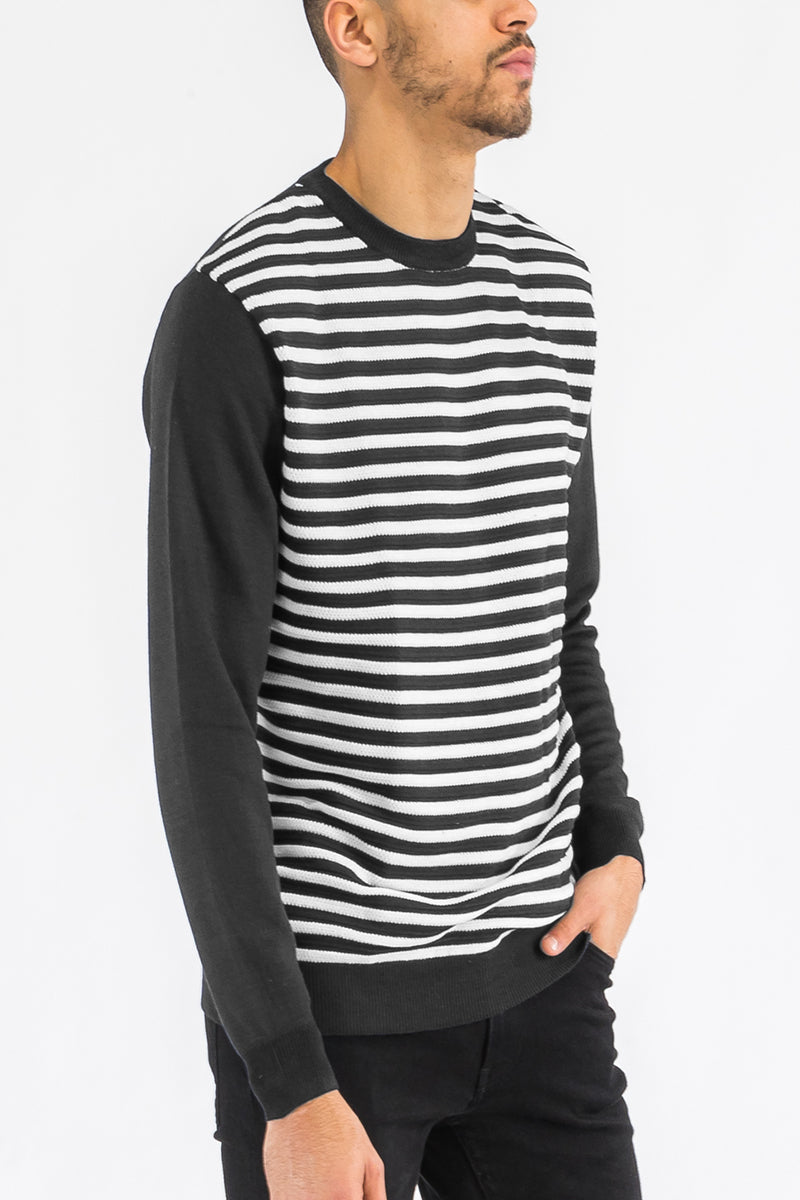 Zafflon Striped Sweater-2