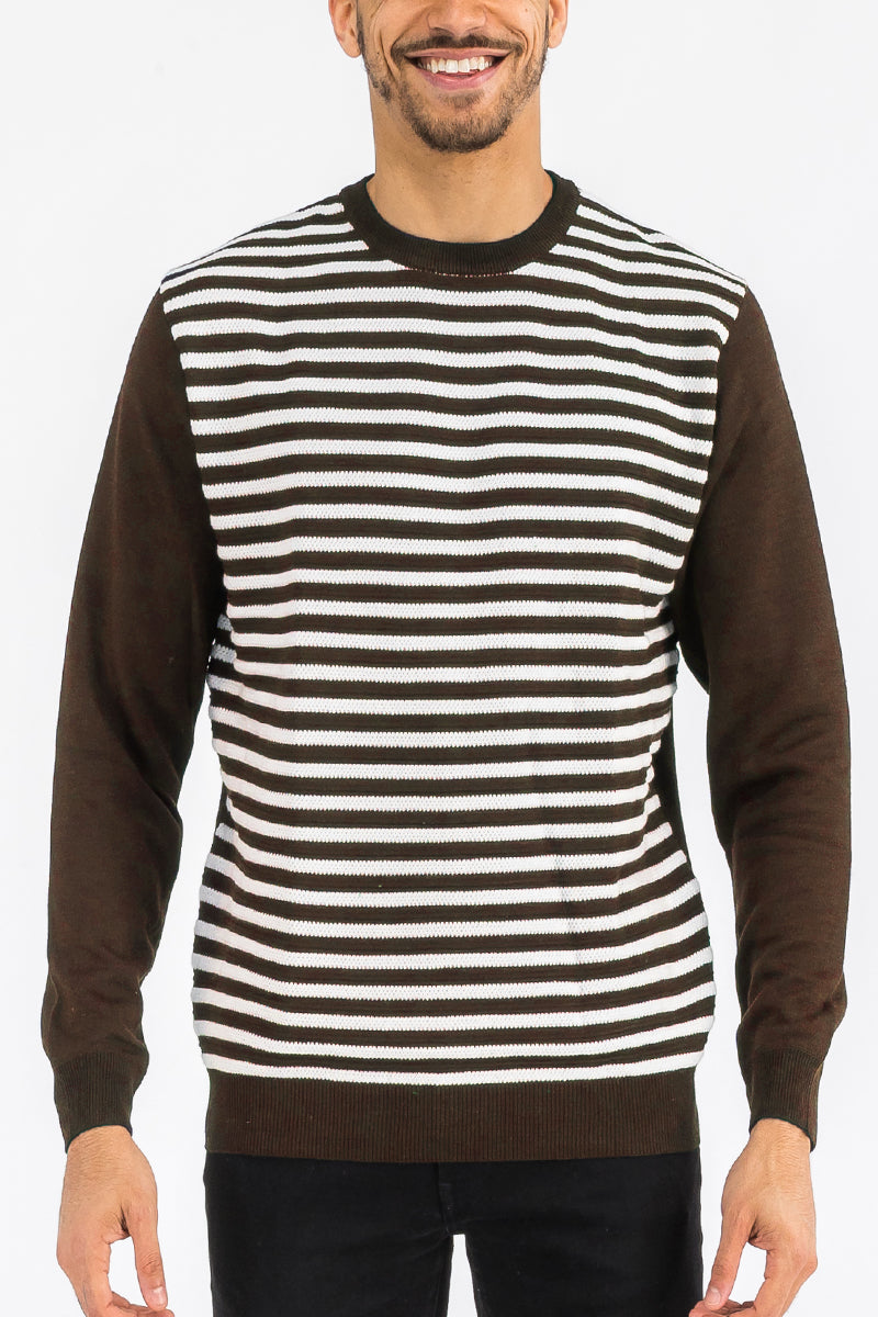 Zafflon Striped Sweater-8