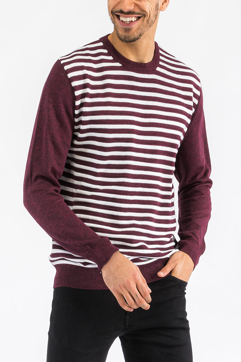 Zafflon Striped Sweater-10