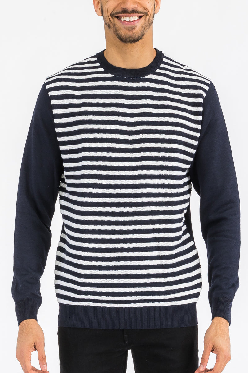 Zafflon Striped Sweater-6