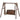 FarmHouse Log A-Frame 2-Seat Wooden Swing Bench-0